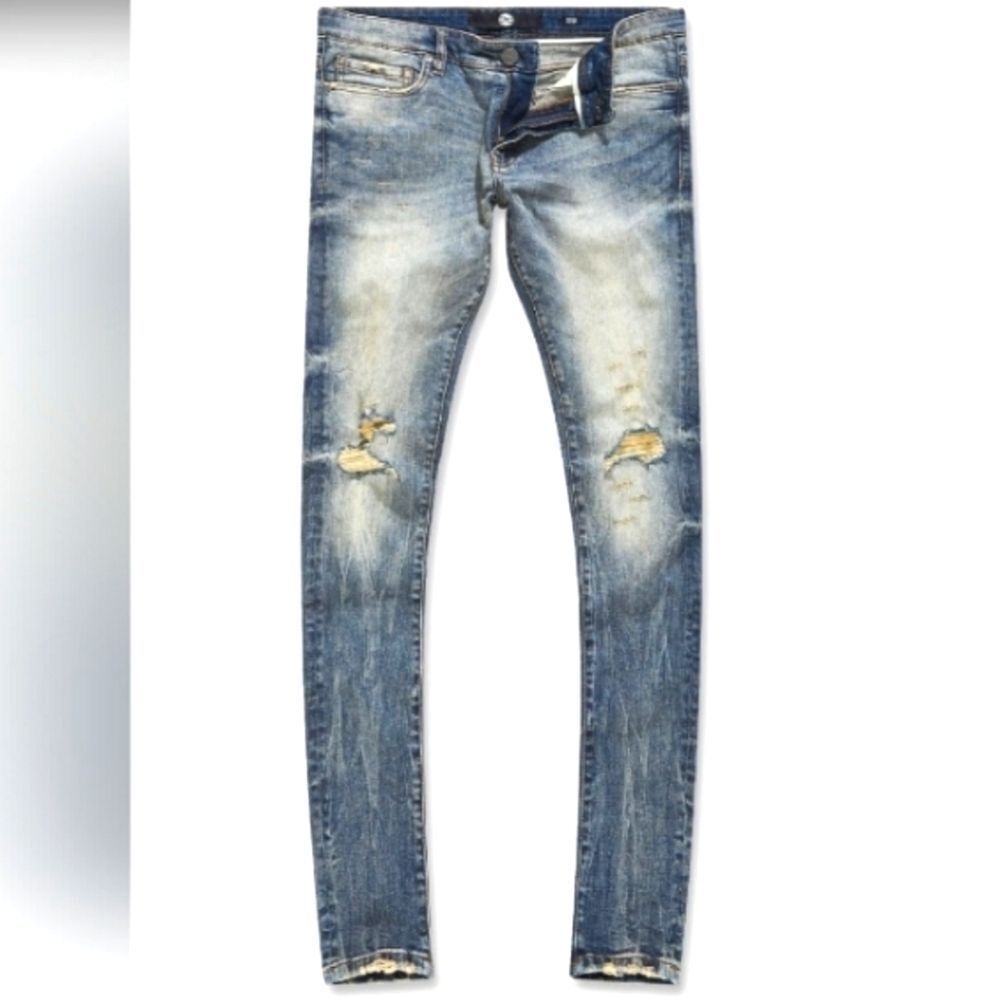 🐢 Jordan Craig - Ross - Asbury Denim Jeans Mens 36/32